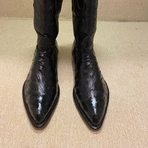 Ostrich Boots